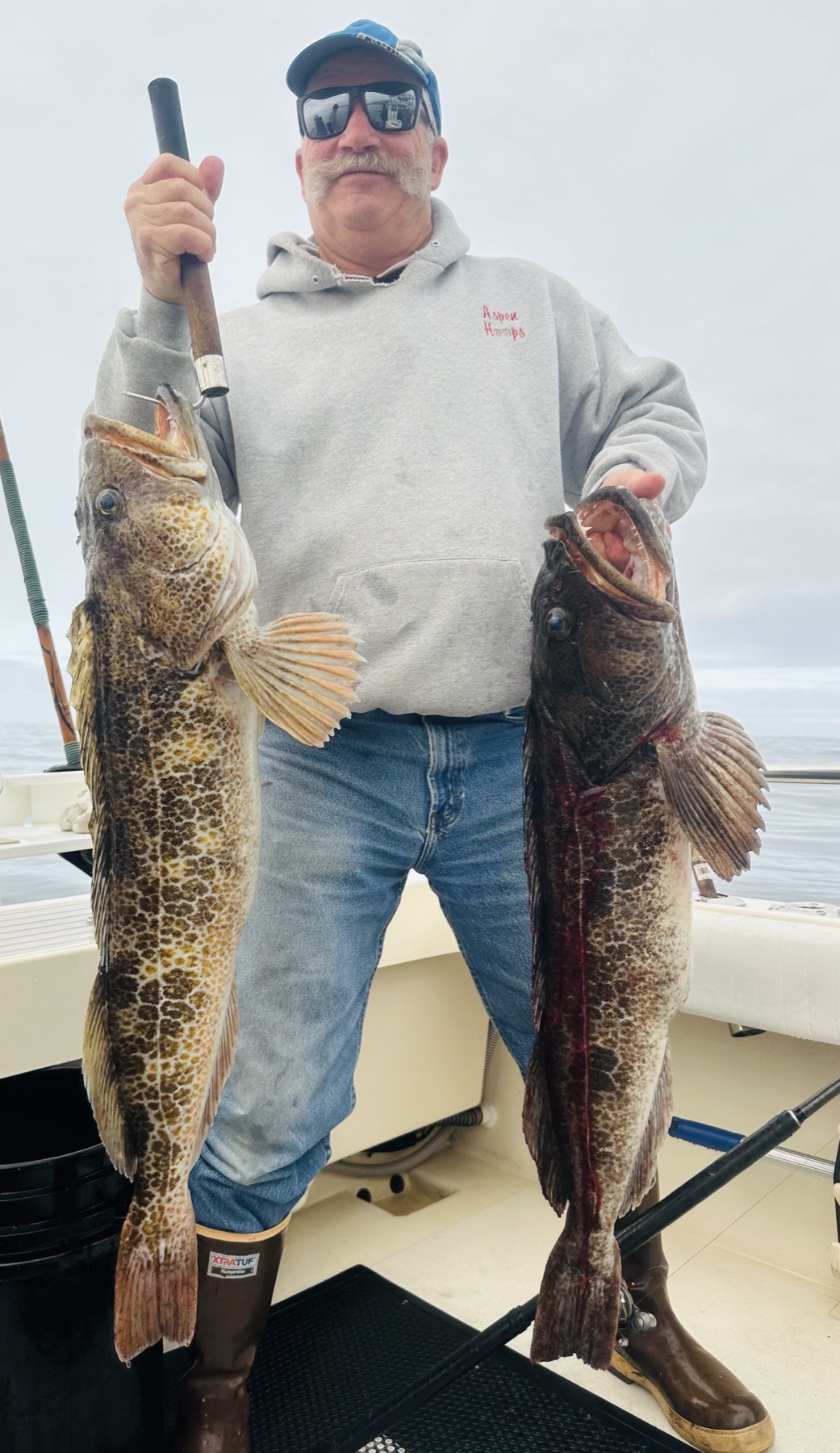 Lingcod aboard the Round 2 out of Bodega